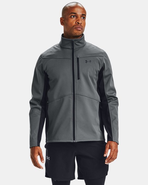 Men's UA Storm ColdGear® Infrared Shield Jacket, Gray, pdpMainDesktop image number 0